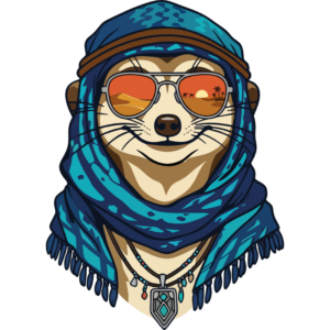 sweat capuche suricate chèche