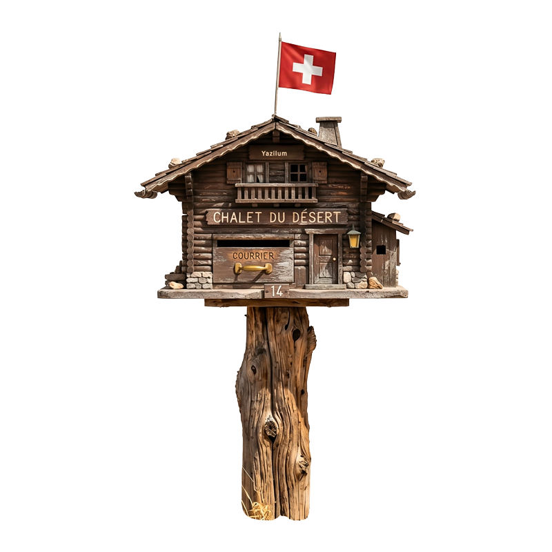 boite au lettre chalet de chez yazilum