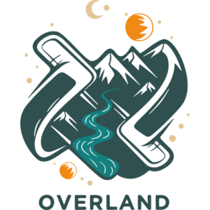 overland abstrait foncé